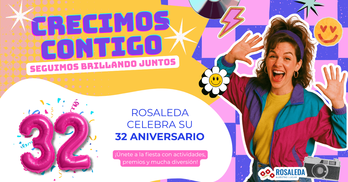 aniversario 32 rosaleda