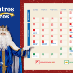 horarios reyes papa noel