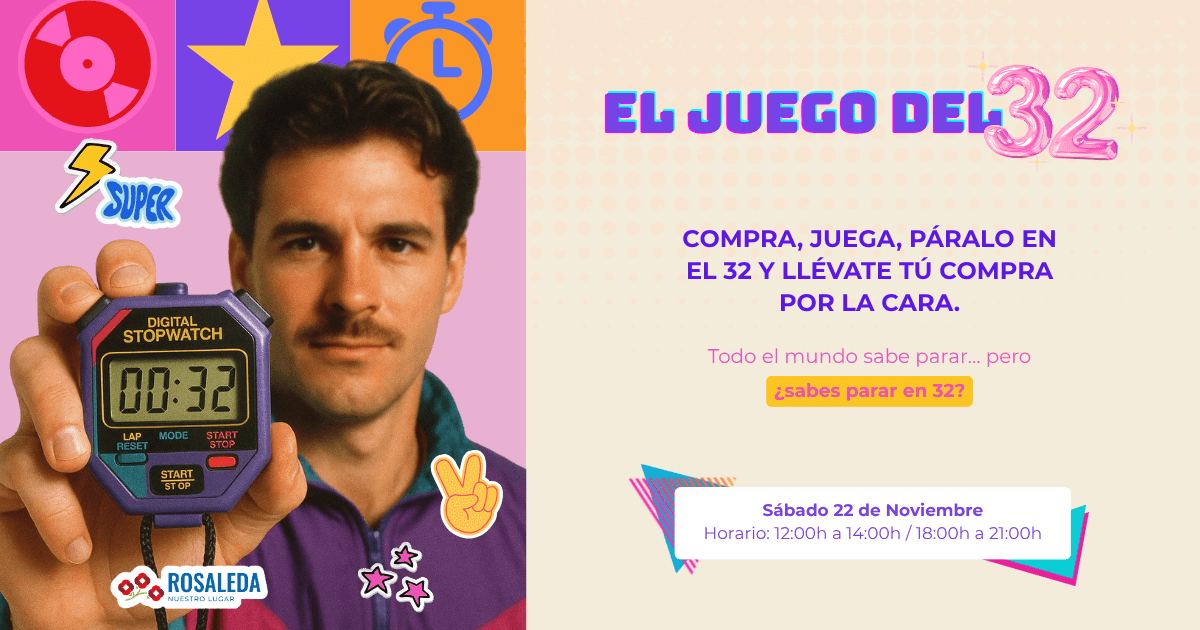 juego del 32 rosaleda