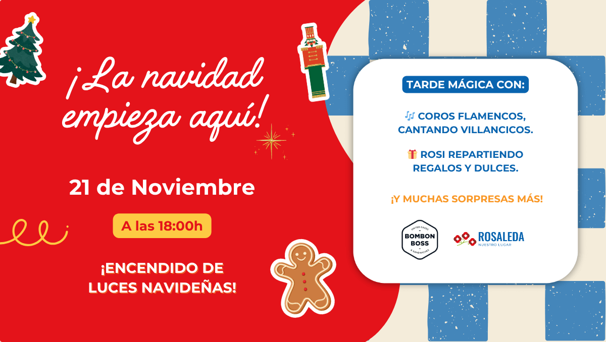 luces navidad encendido rosaleda 2025