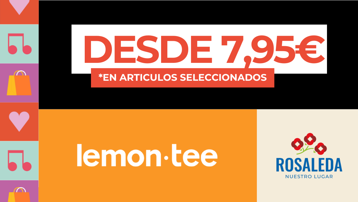 rebajas black friday lemon tee rosaleda