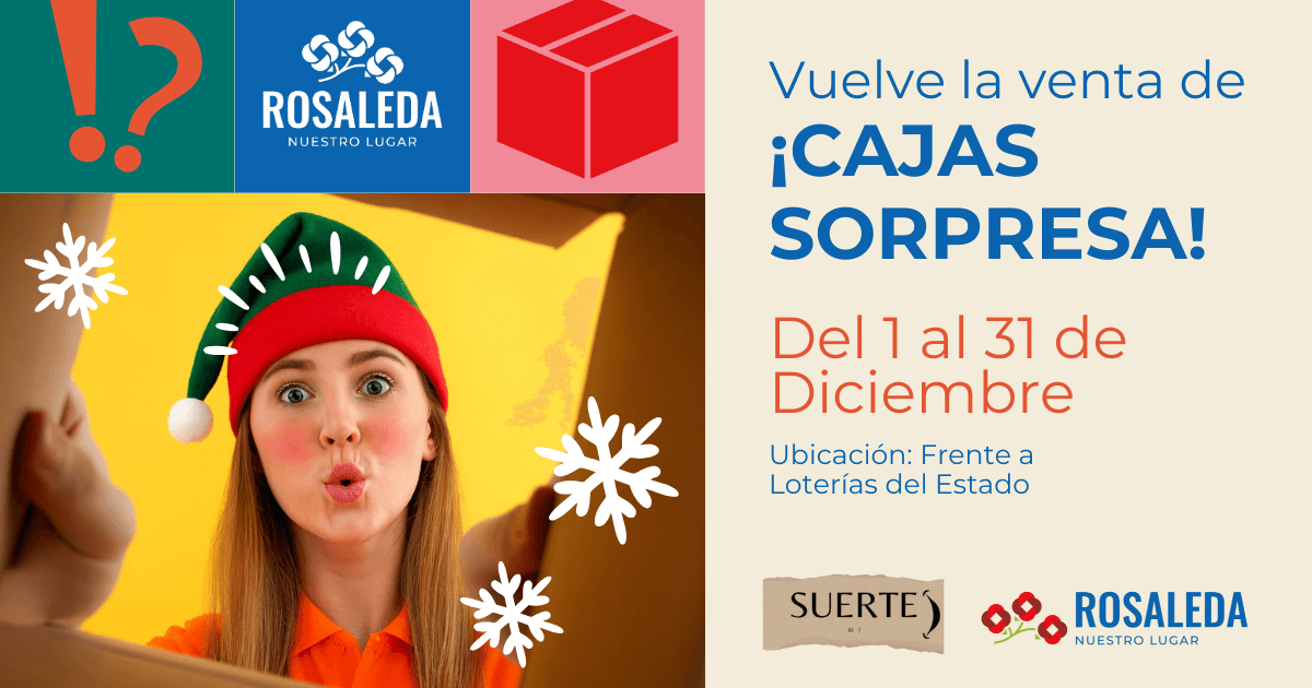 cajas sorpresa navidad