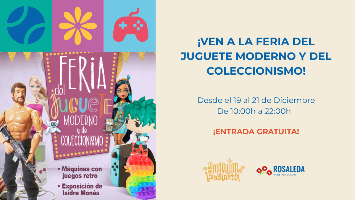 feria juguete rosaleda