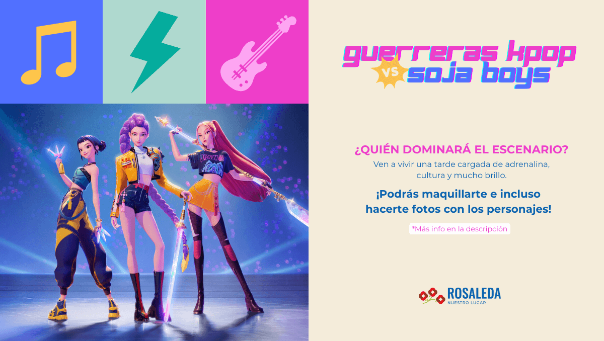 rosaleda guerreras kpop