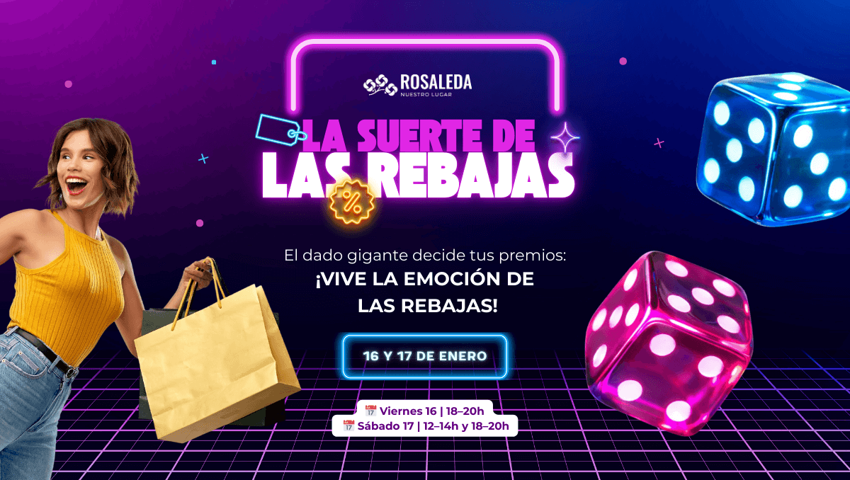 suerte rebajas enero rosaleda