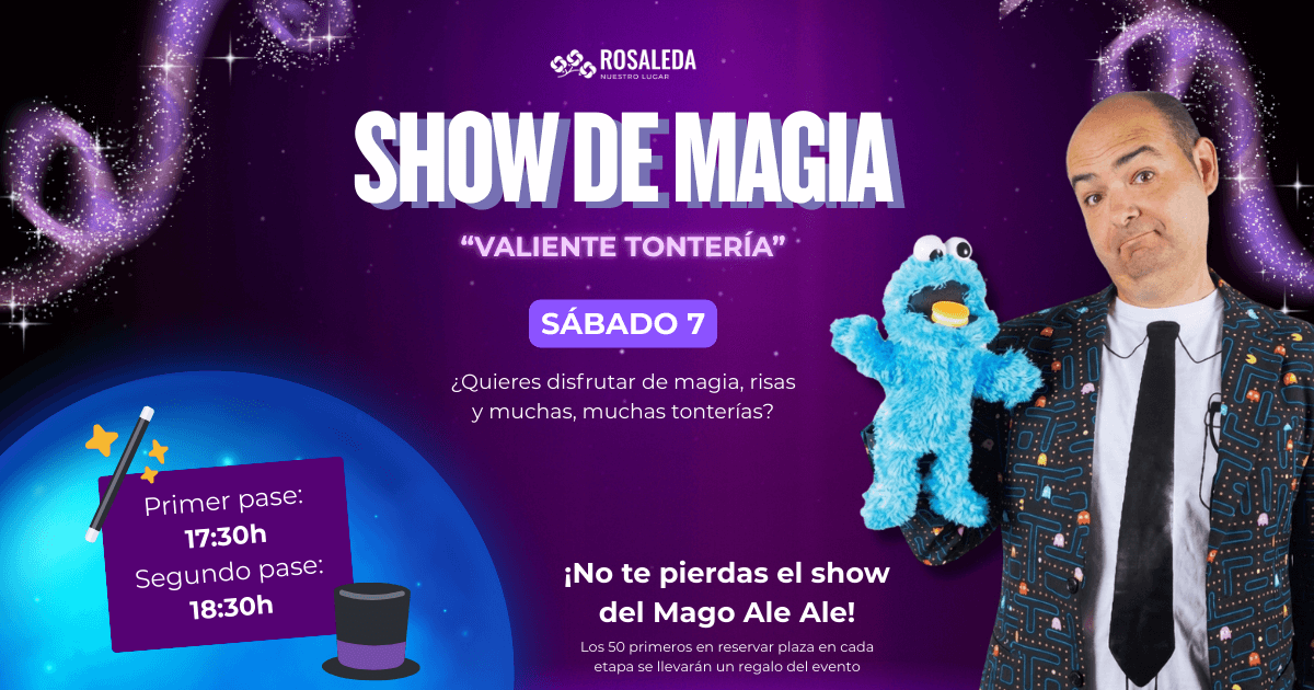 rosaleda show magia