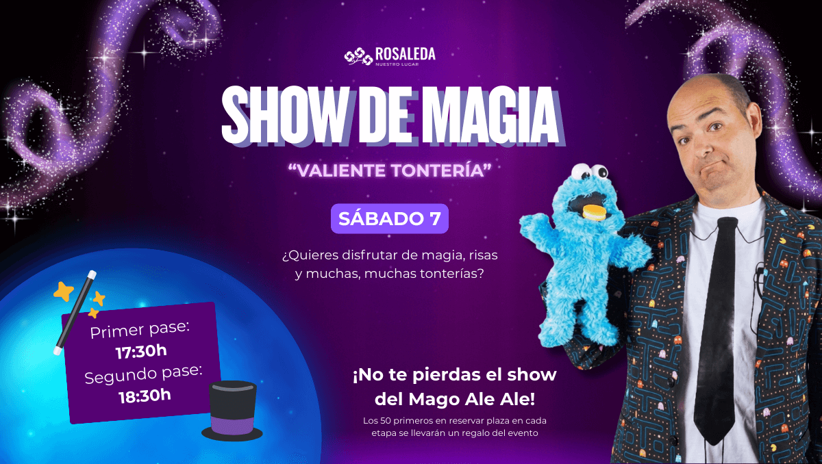 rosaleda show magia
