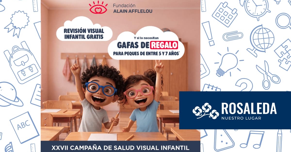 Vuelta al cole en Alain Affelou en rosaleda.