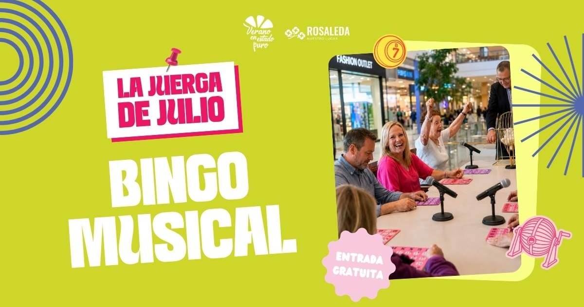 bingo musical rosaleda