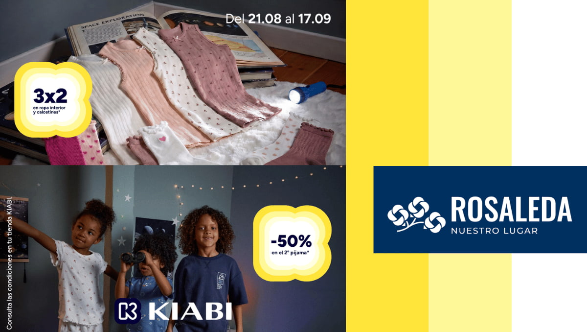 Descuentos especiales para la vuelta al cole en Rosaleda.