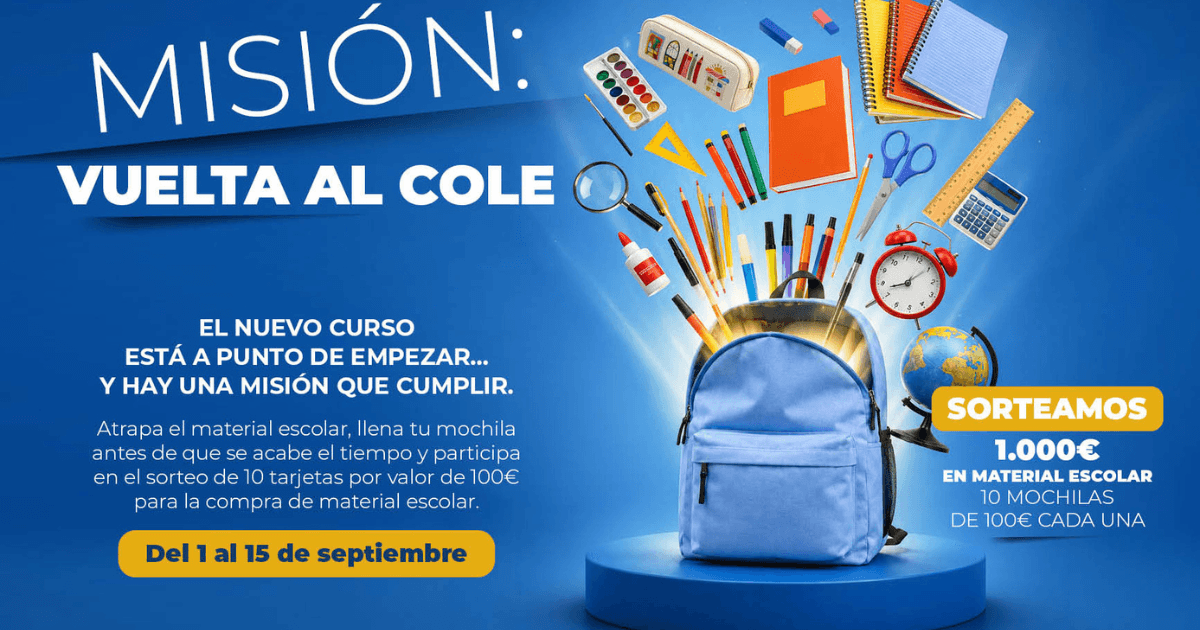 mision vuelta al cole
