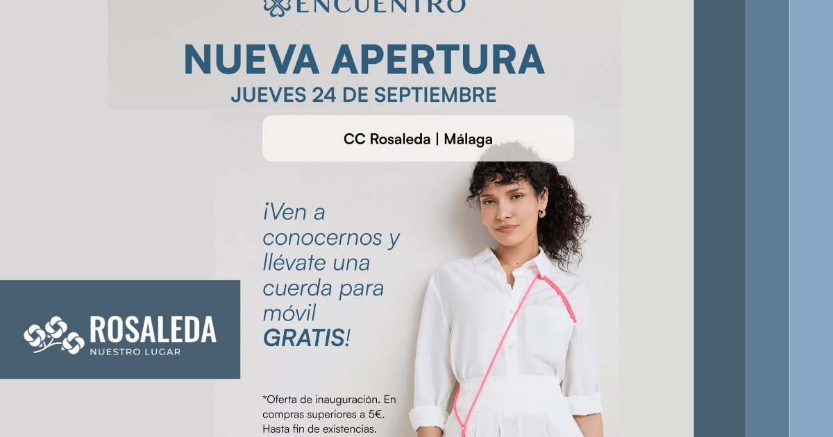 Nueva apertura, llega Encuentro a Rosaleda.
