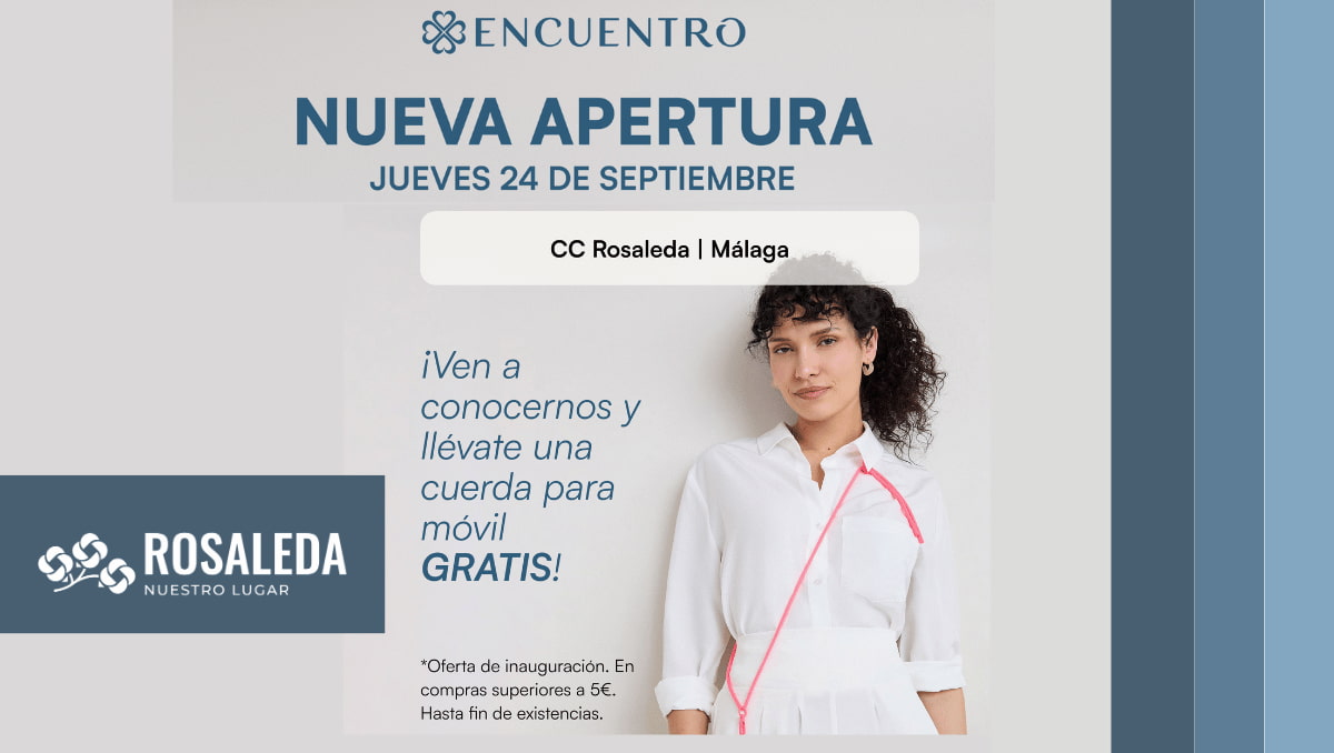 Nueva apertura, llega Encuentro a Rosaleda.