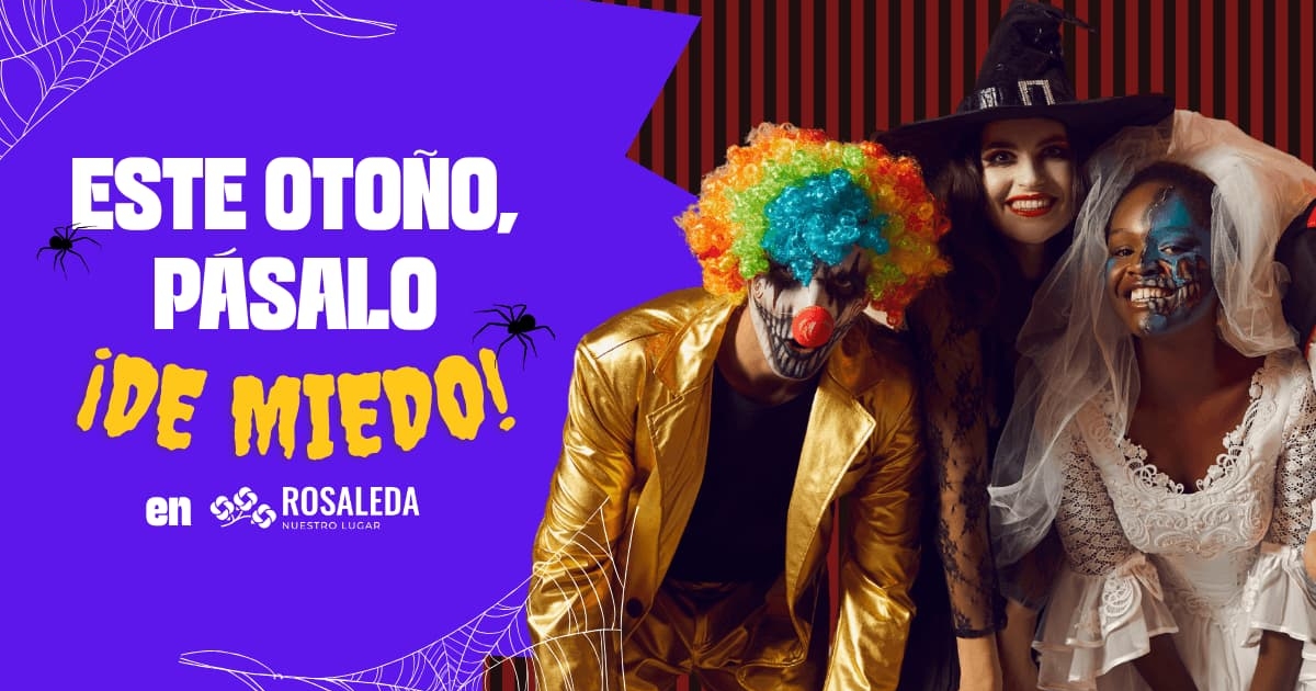 Este octubre pasalo de miedo con las actividades.