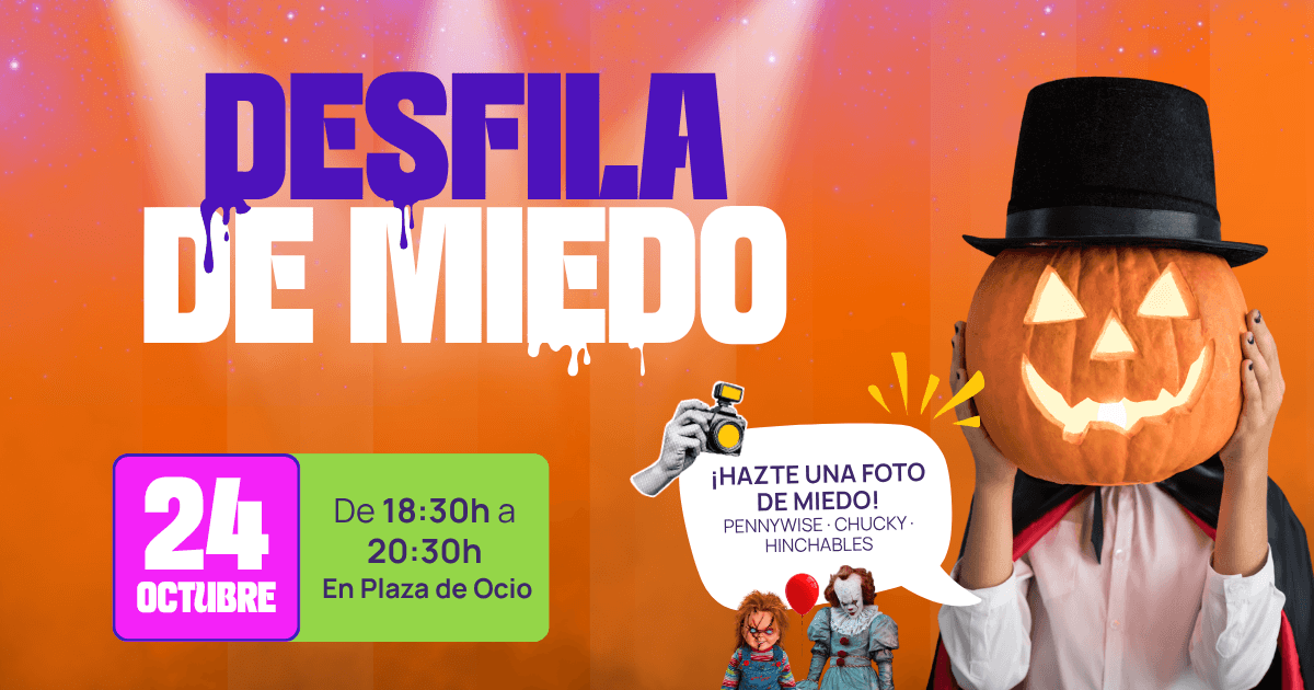 desfila de miedo
