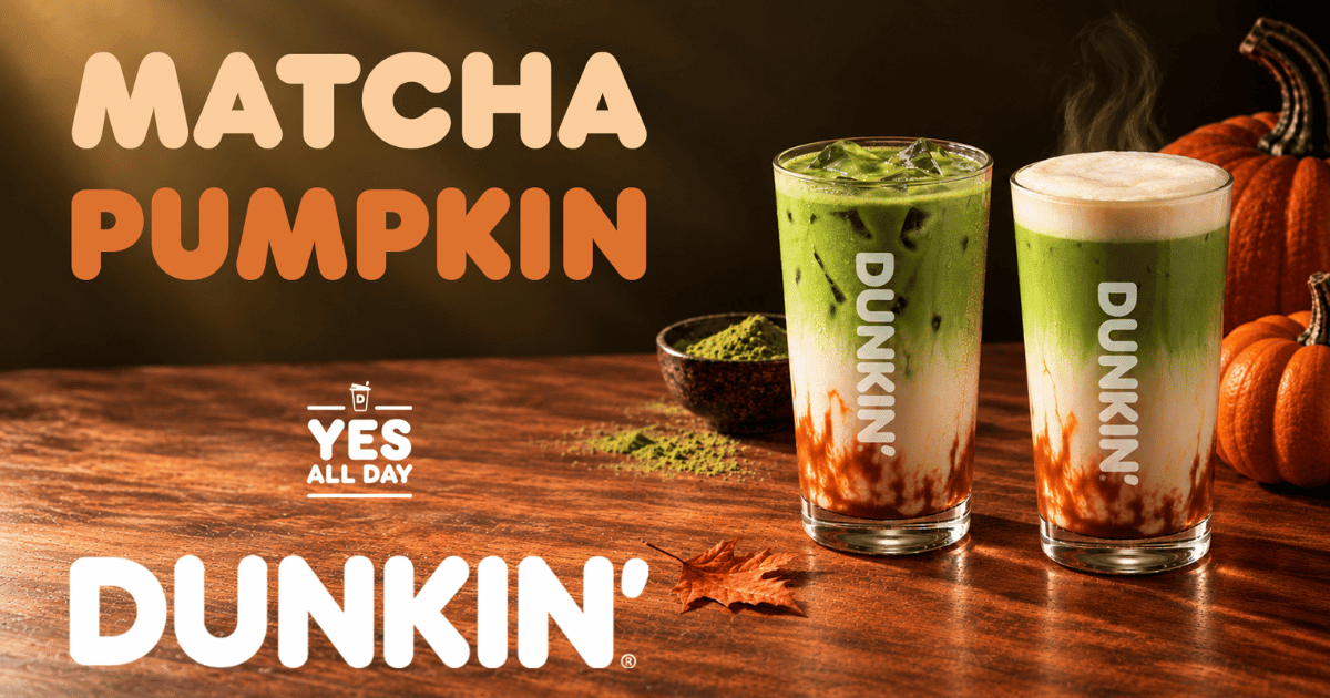 Matcha Pumpkin en Dunkin´