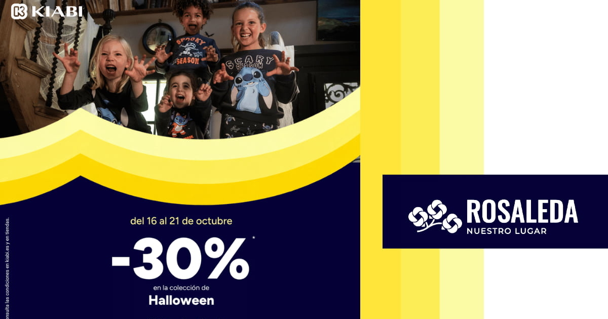 Oferta kiabi halloween en rosaleda