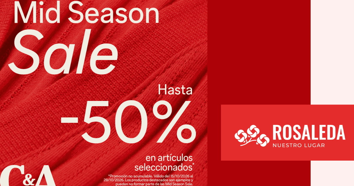 La mid season en C&A rosaleda